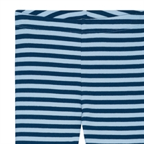 BIRKHOLM Stribede Rib Leggings Poseidon Blå & Baby Blå